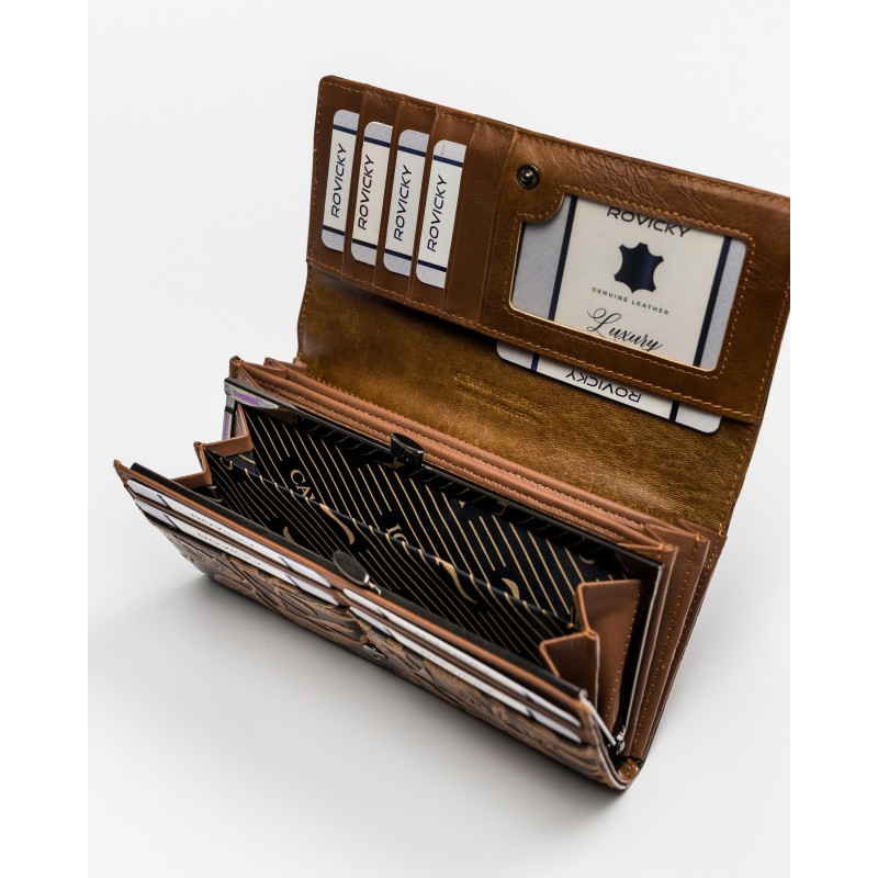 Кошелек женский Cavaldi PX24-DSF BROWN Кошелек женский Cavaldi PX24-DSF BROWN